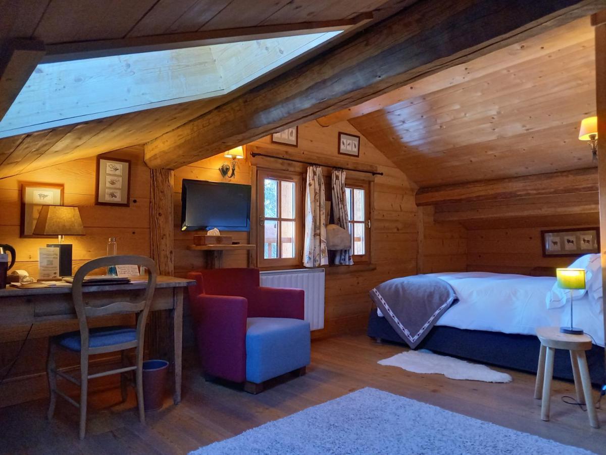 Hotel La Ferme Du Chozal, Chalet De Tradition Hauteluce Exterior foto